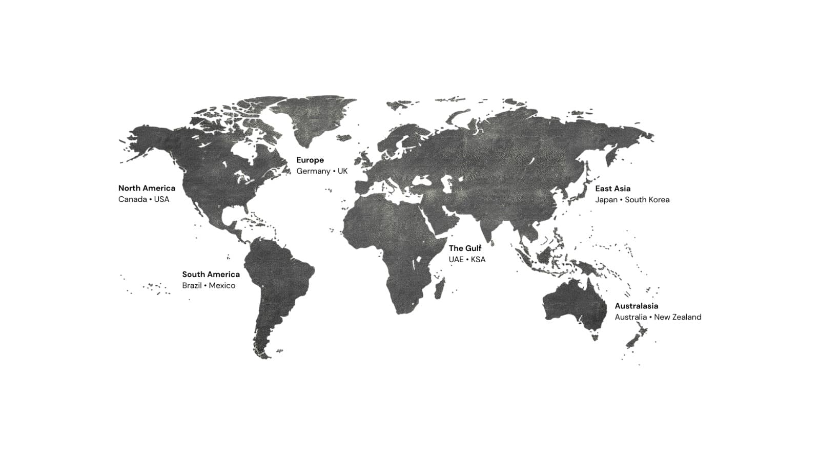 Global coverage map